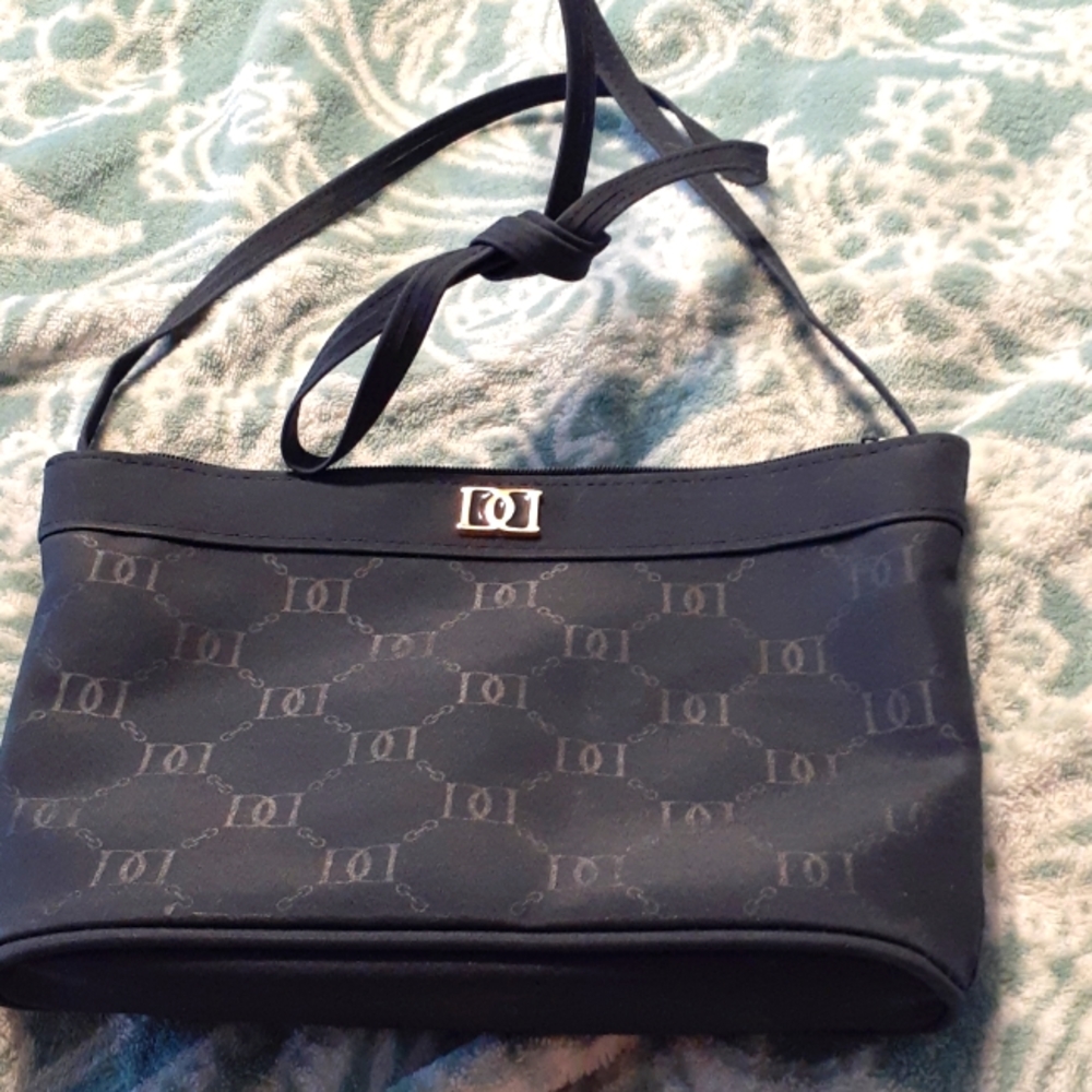 Small black shoulder bag